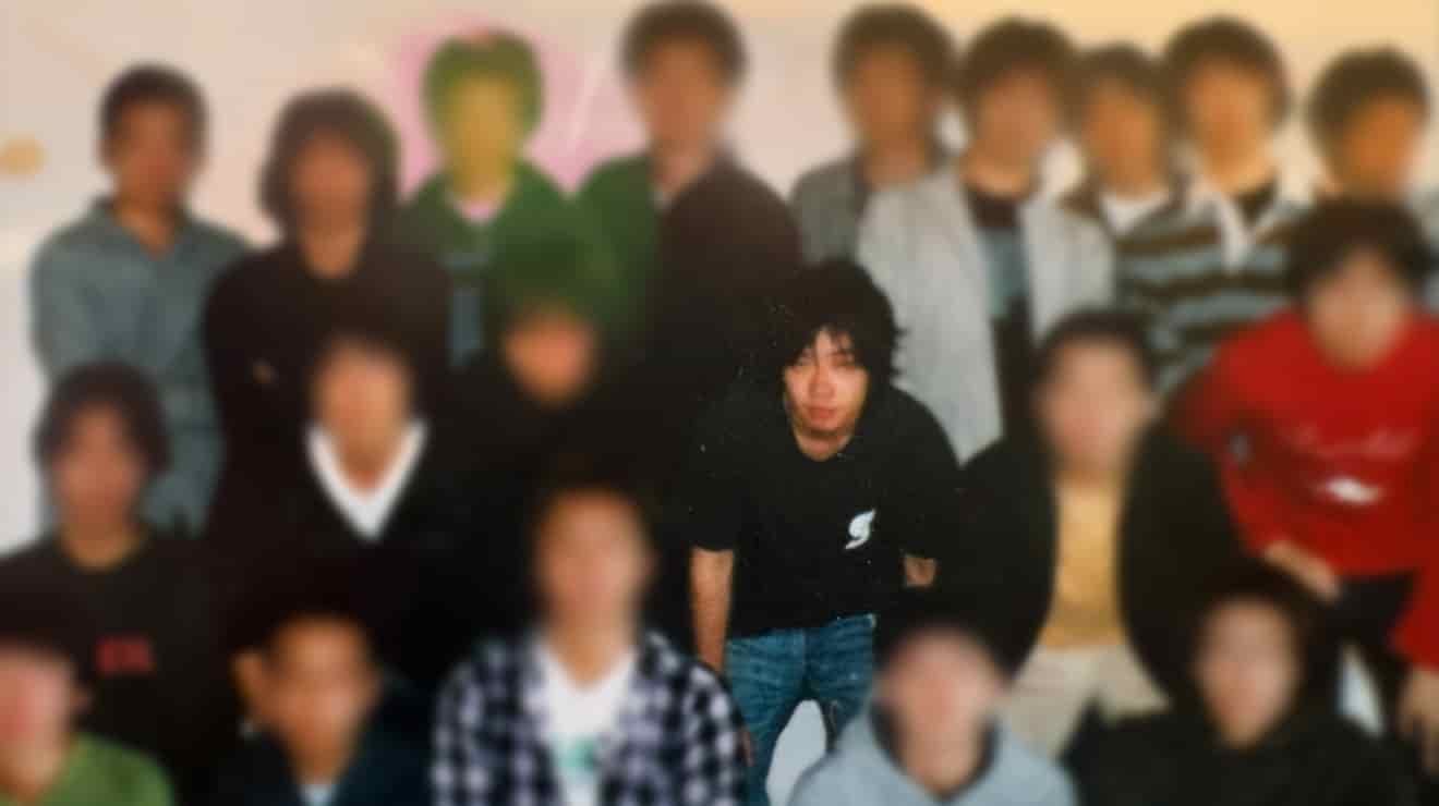 ゼミのみんなと。ゼミは少年法を専攻していました