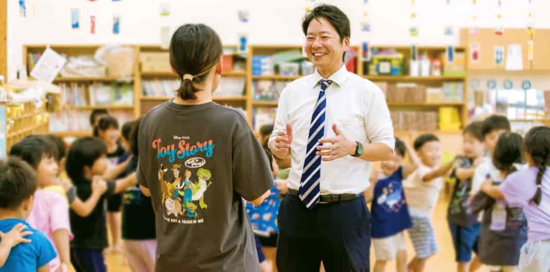 保育園を訪問